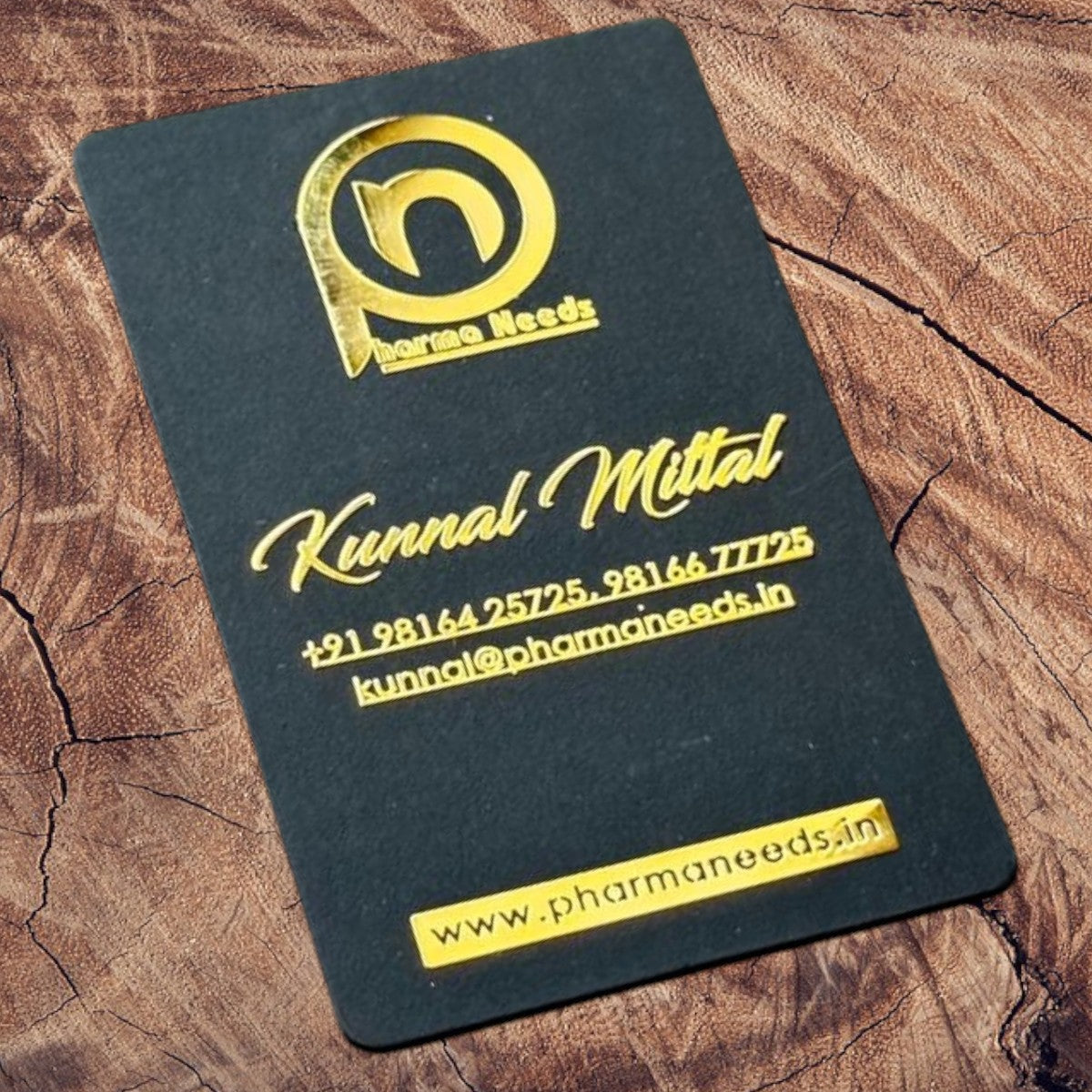 Electroplating Business Cards