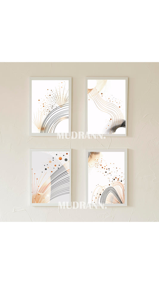 “Echoes of Elegance” – Set of 4