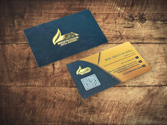 Velvet Finish Business Cards